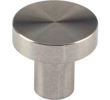 Knop diameter 30mm RVS geborsteld, hoogte 28mm