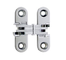 SOSS scharnier mat nikkel 44.5x13mm