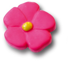 Knop nylon ROZE BLOEM-vorm 50mm