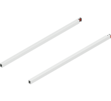Reling L+R voor Merivobox, 550mm zijdwit