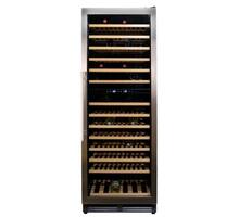 Vinata Wijnklimaatkast Premium, RVS glazen deur, 154 Flessen