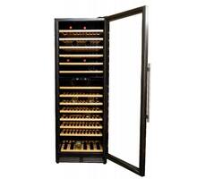 Vinata Wijnklimaatkast Premium, RVS glazen deur, 154 Flessen