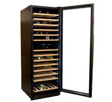 Vinata Wijnklimaatkast Premium, RVS glazen deur, 154 Flessen
