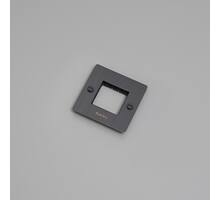 1G Wall Plate/w/out Infills/Smoked Bronze