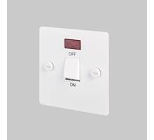 20A Dp Switch w/ Neon - White