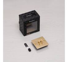 1G Double Toggle Switch/Steel