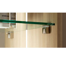 Glasplankdrager Kubic pen 5mm compleet met bovendeel