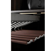 703502  B Series - Top Mounting Trousers Rack Brown