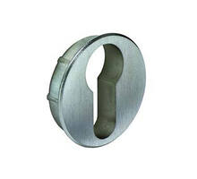 Rozet voor profielcilinders mat nikkel 35mm boring 40mm