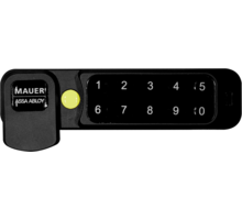Mauer ELLcam 2.0 pincodeslot, horizontaal links, zwart
