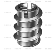 Rampabus B M5/110x40mm met zaagsnede verzinkt, VE=100