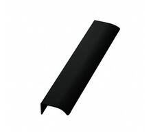 Greep 10x40mm mat zwart geborsteld