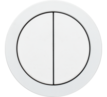 Rond 2.0 Push button 4X- s. trim - white alu