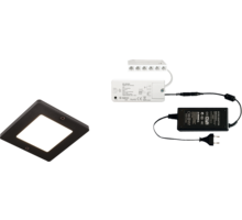 3x Polar XS-SE mat zwart 24V + ZigBee ontvanger + Driver 24W