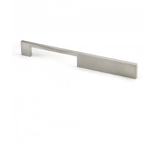 Greep I-SPAZIO geb. nikkel 200x8x32mm, hartmaat 128mm