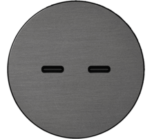 Rond 2.0 USB-C 2X (30W) - t.less - canon de fusil dark