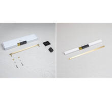 Pull Bar/Plate/Linear/Medium 290Mm/Brass (Non US)