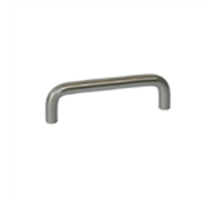 Greep 10x224mm recht RVS look, totale lengte 234mm