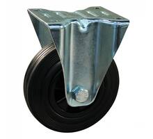 Bokwiel 100x30mm hoogte 128mm draagkracht  60 kilogram