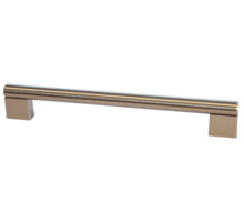 Greep 12x270mm RVS look totale lengte 312mm, hoogte 30mm