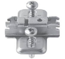 Kruismontageplaat EXPANDO 3mm verdikt, met spreidplug