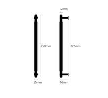 Pull Bar/Linear/Small 150Mm/Black