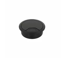 Kabeldoorvoer klep met veer 60mm kunststof