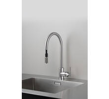 Type A Kitchen Tap/Linear/Mixer w/ Pull Out Spray/Steel