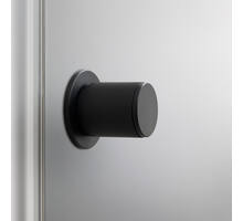 Fixed Door Knob/Double-Sided/Linear/Welders Black