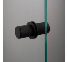 Fixed Door Knob/Double-Sided/Linear/Welders Black