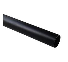 Roede 29mm zwart, lengte 1200mm