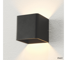 Wandlamp Vigo Up/down zwart IP20