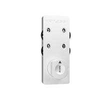 Codeslot KEYLESS1 mat wit 4 wieltjes deurdike 1-32mm