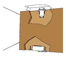 Pivot scharnier Pivotica deuren tot 45 kilo