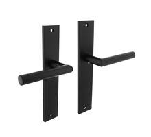 Deurkruk Bastian op schild 245x45 mm blind