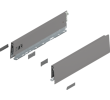Merivobox zijkant M-hoogte, R+L, 350mm kleur: indium grijs