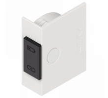 SERVO-DRIVE drukknop zijdewit