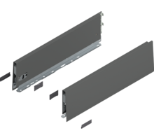 Merivobox zijkant K-hoogte, R+L, 450mm kleur: orion grijs