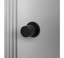 Door Knob Set/Linear/Welders Black