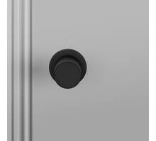 Door Knob Set/Linear/Welders Black