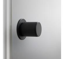 Door Knob Set/Linear/Welders Black