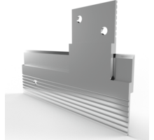 Paneelprofiel aluminium MF625 lengte1250mm, diepte 5.08mm