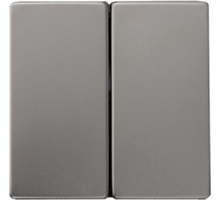 Jung 2-delige drukknop LS-990 Edelstaal