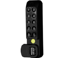 Mauer ELLcam 2.0 pincodeslot, verticaal, zwart