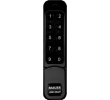 Mauer ELLcam 2.0 pincodeslot, verticaal, zwart