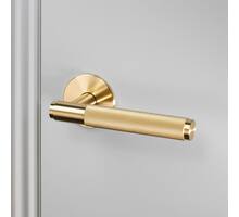 Fixed Door Handle/Single-Sided/Cross/Brass