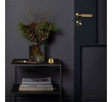 Fixed Door Handle/Single-Sided/Cross/Brass