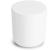 Knop MINI 816 mat wit 15mm, hoogte 24mm
