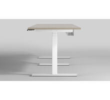Milano Vergader voor een blad tot 4000mm. zilver RAL9006