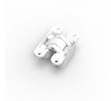 Scharnier invisible Small mat wit  RAL9016 95x23mm